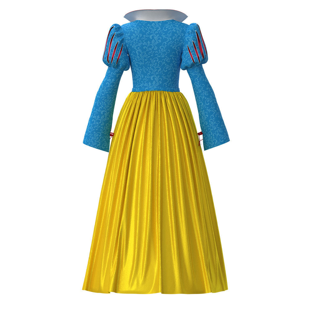 2025 Snow White Dress Cosplay Costume Halloween Party Carnival