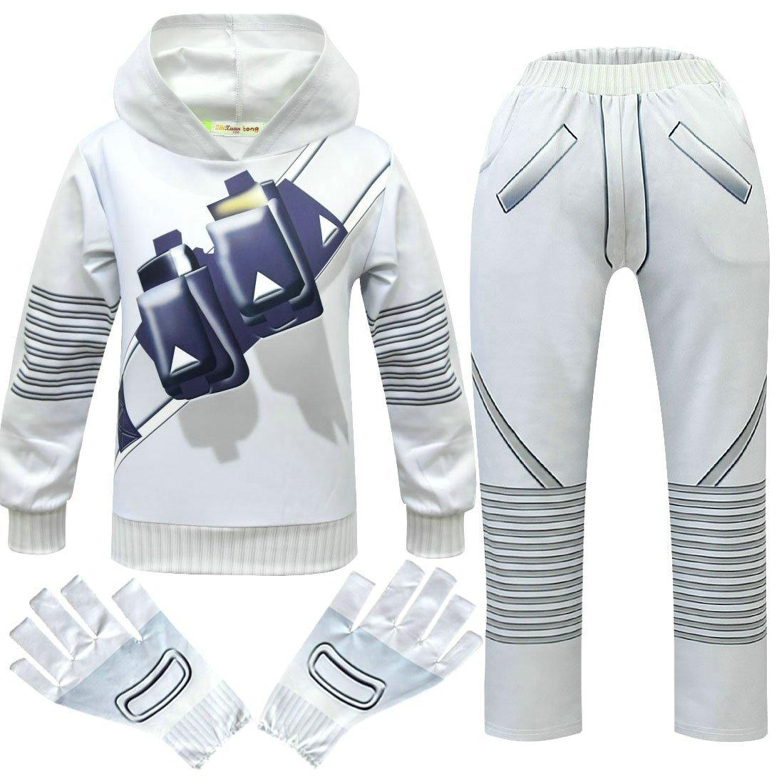 DJ Marshmello Chris Comstock Costume Top Pants Sets for Kids - Pajamasbuy