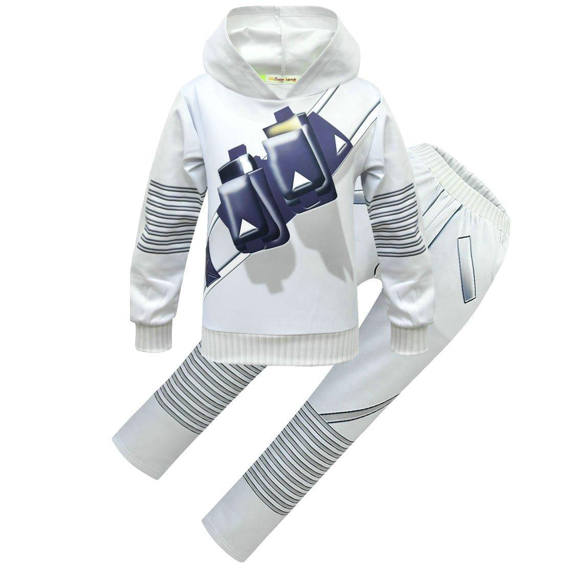 DJ Marshmello Chris Comstock Costume Top Pants Sets for Kids - Pajamasbuy