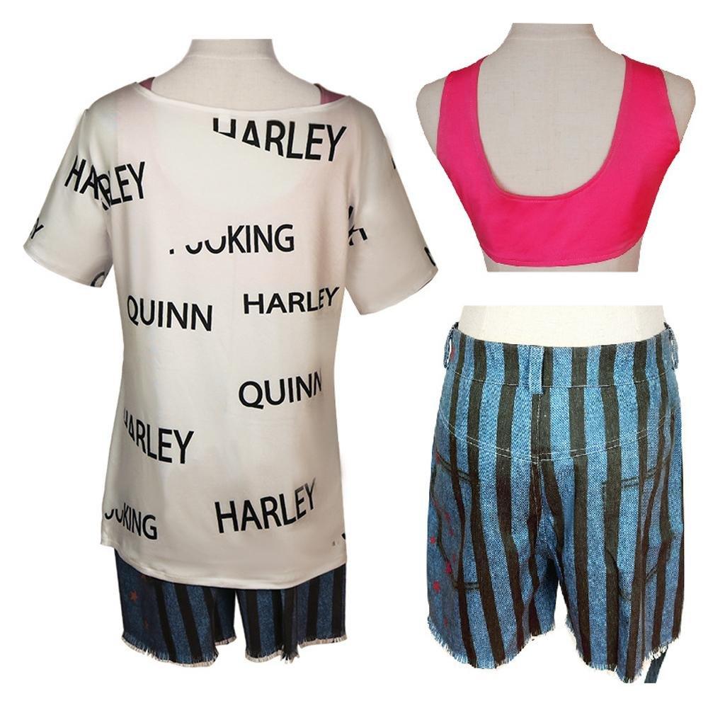 Harley Quinn Birds Of Prey Cosplay Costume Party Carnival Adult - Pajamasbuy