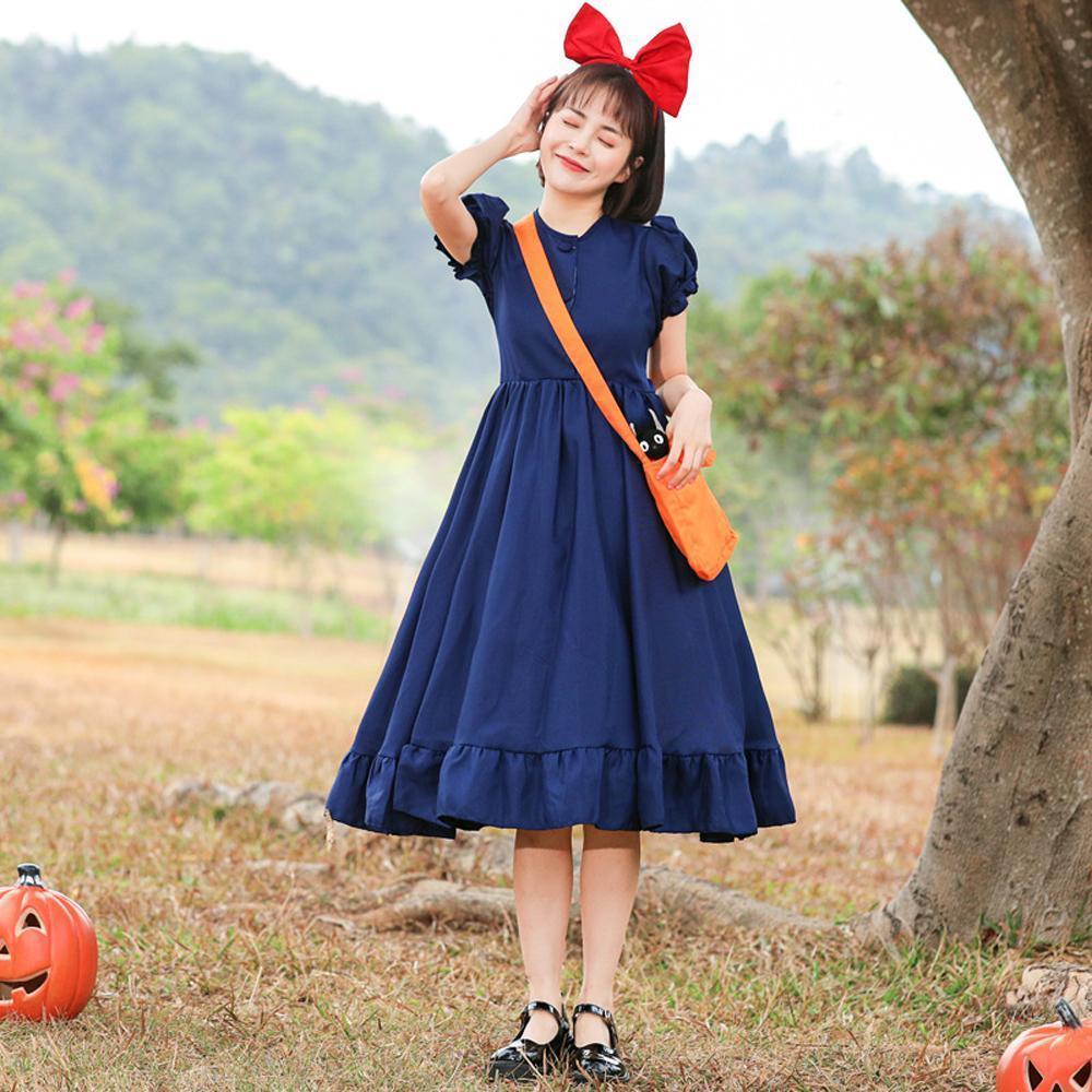 Kiki's Delivery Service Kiki and Gigi cosplay costumes dress for mom and me - Pajamasbuy