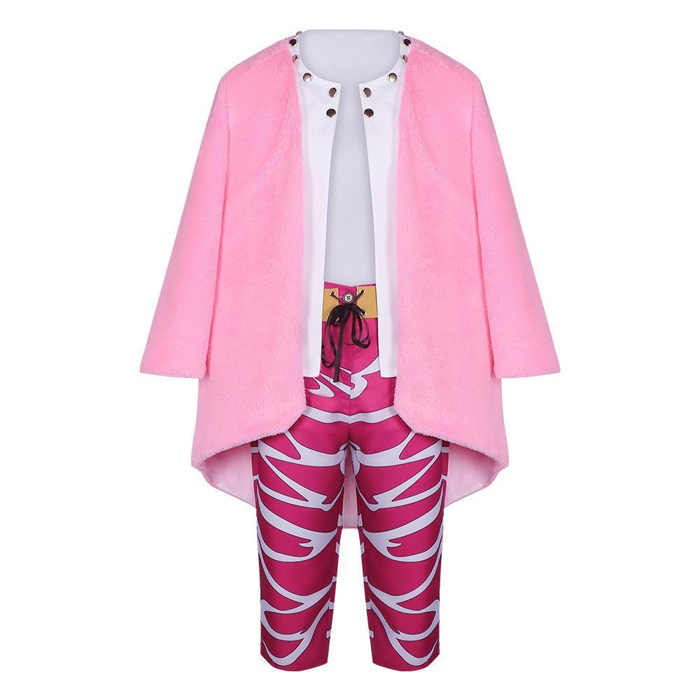 One Piece Donquixote Doflamingo Cosplay Costume Outfits Halloween Carnival Suit - Pajamasbuy