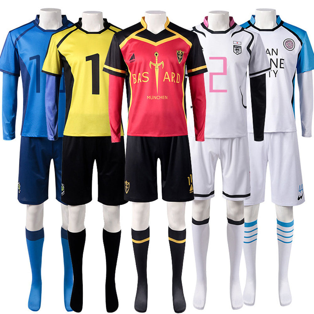 Blue lock Costume All Roles basketball Sprot training suits